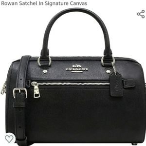 Coach Rowan satchel/crossbody purse